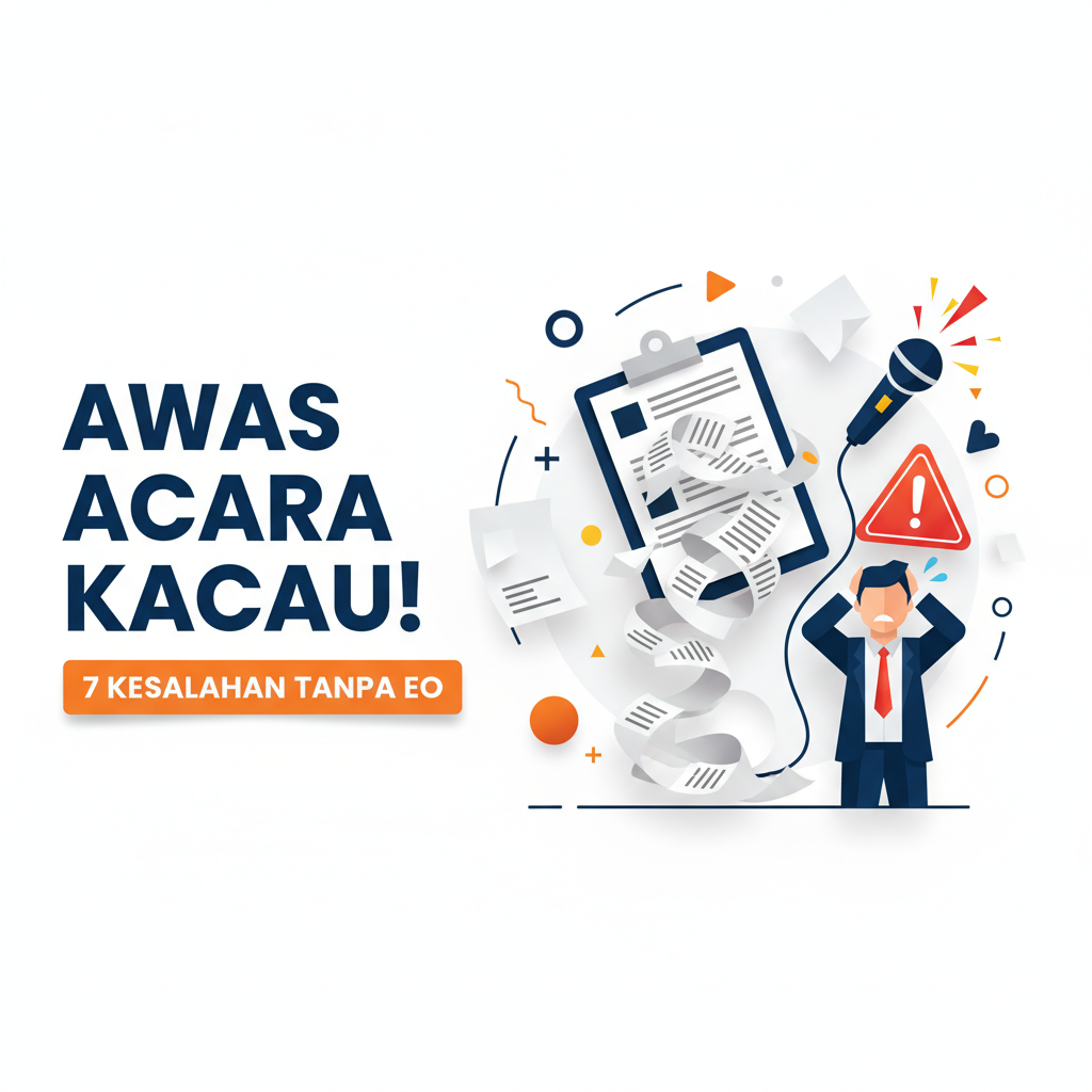 7 Kesalahan Fatal Merencanakan Acara Tanpa Bantuan Event Organizer